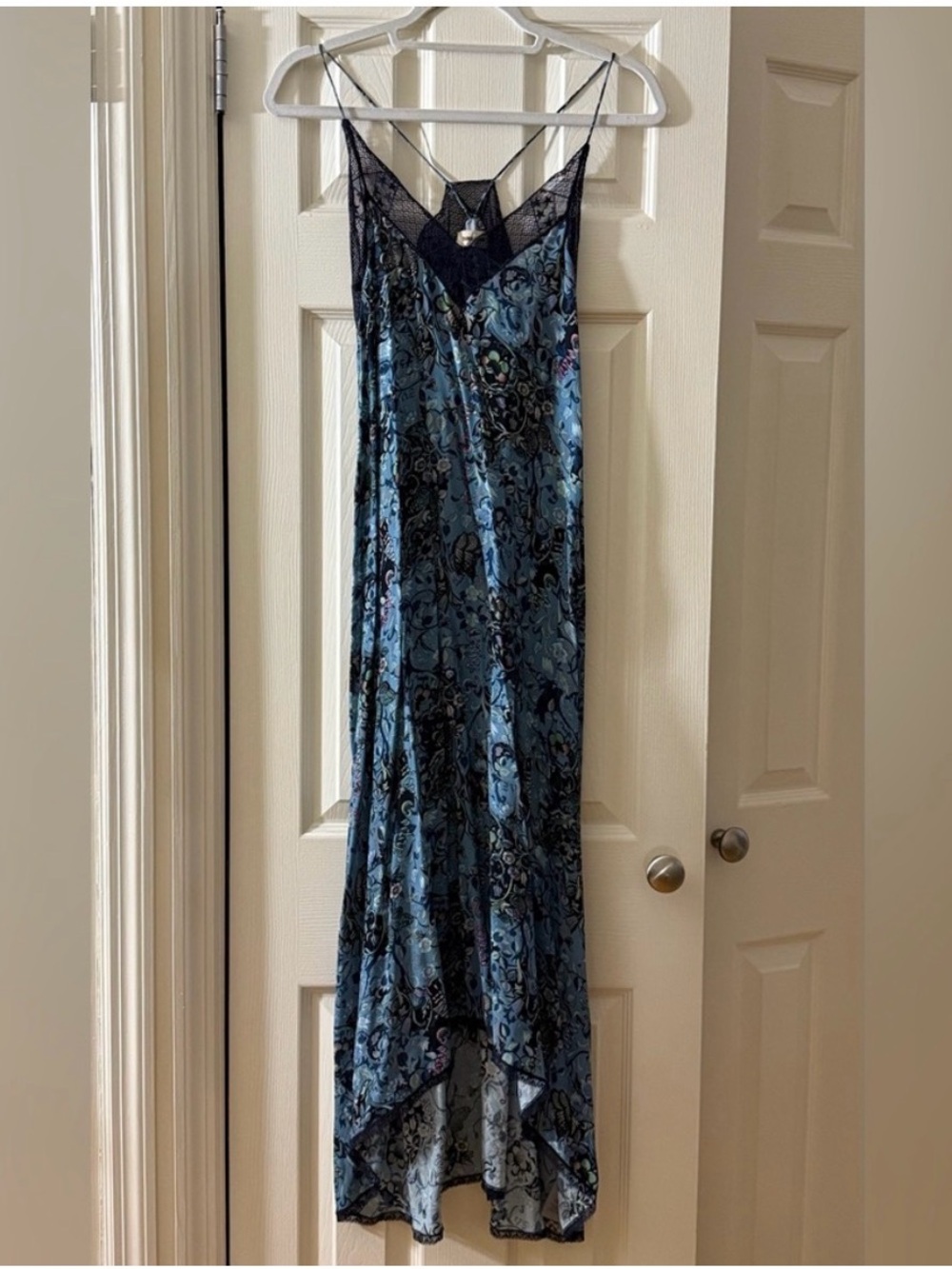 Zadig & Voltaire Satin Midi Maxi Slip Dress